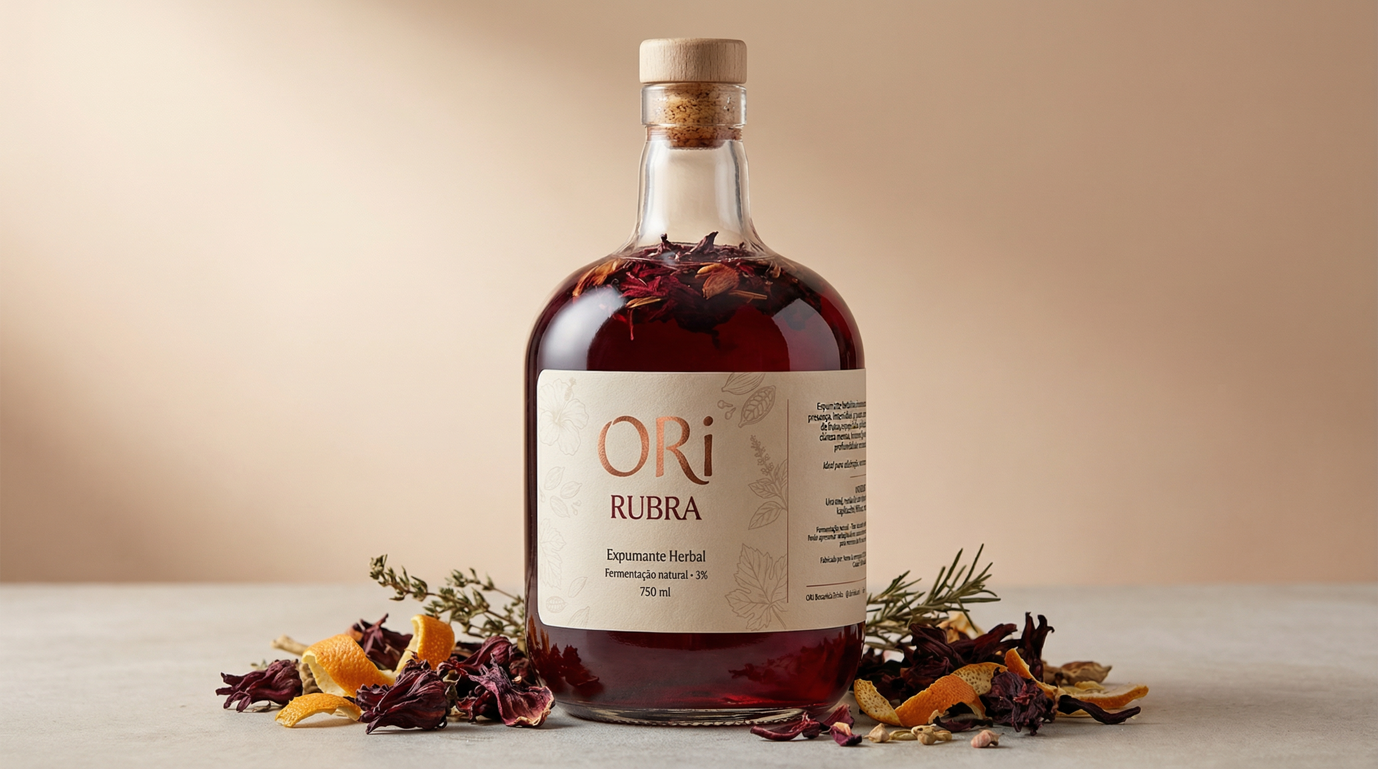 ORI RUBRA Espumante Herbal